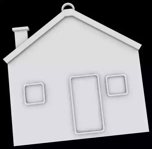 Ornament house 3D print model