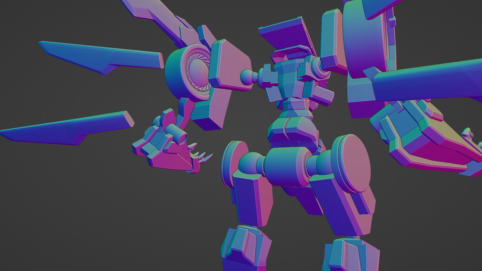 Sci-Fi Character 3D model_34