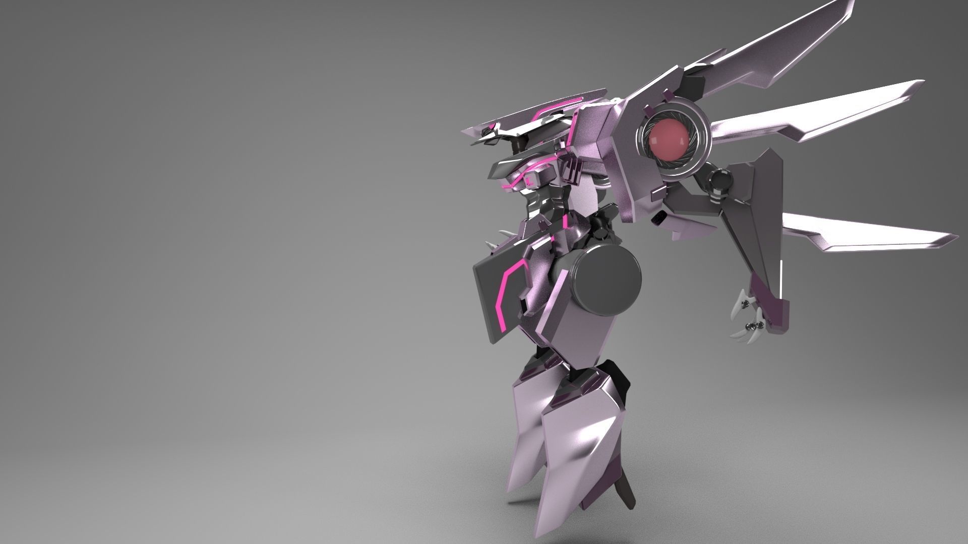 Sci-Fi Character 3D model_53