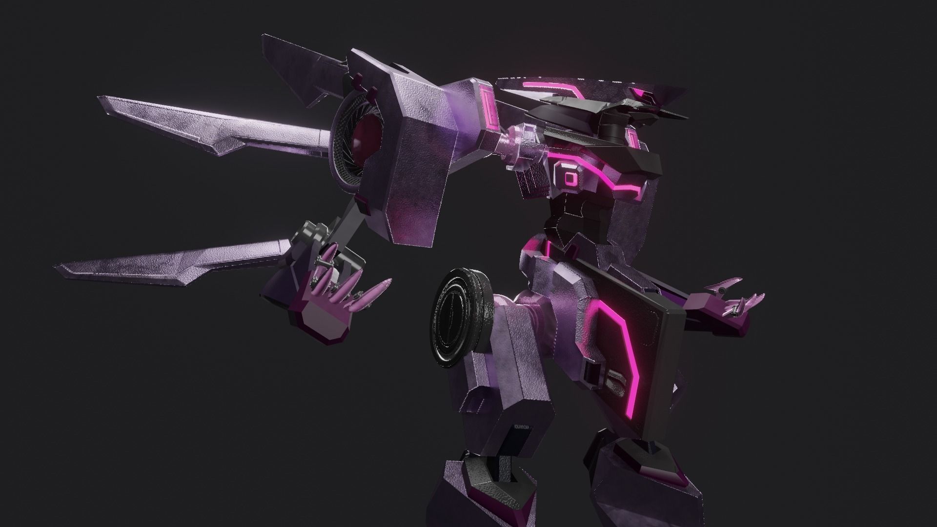 Sci-Fi Character 3D model_11