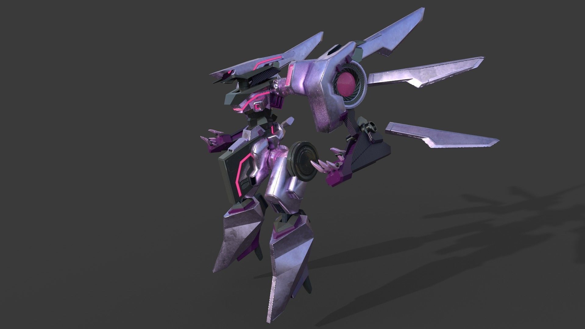 Sci-Fi Character 3D model_7