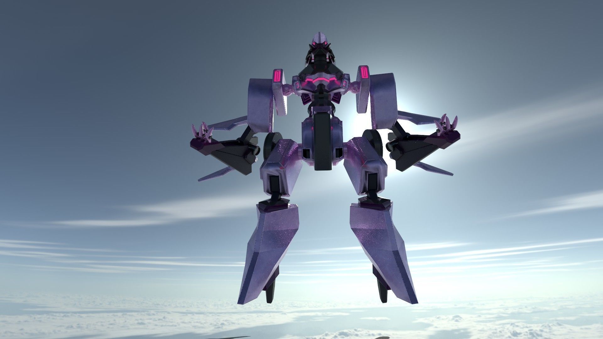 Sci-Fi Character 3D model_9