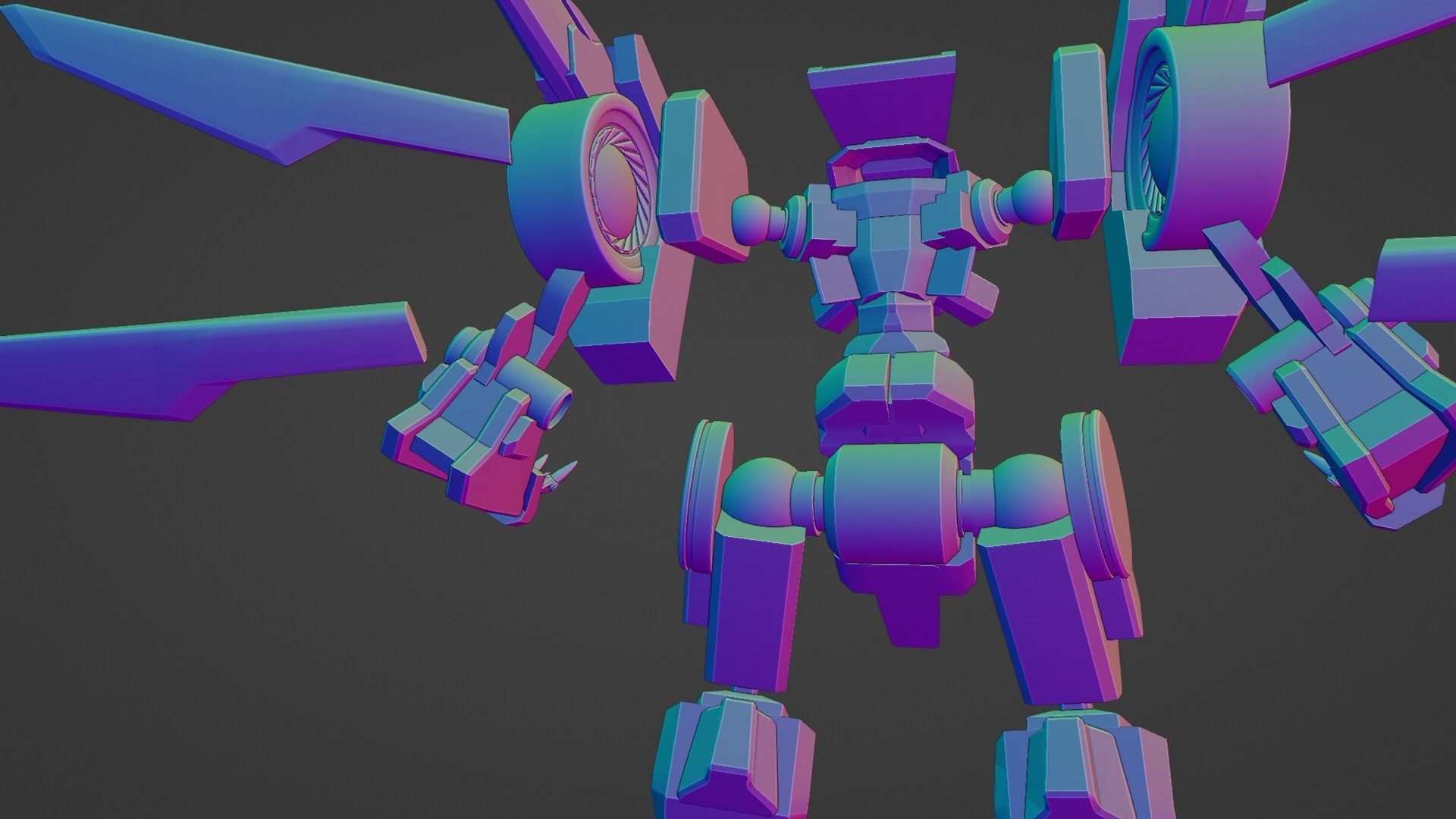 Sci-Fi Character 3D model_33