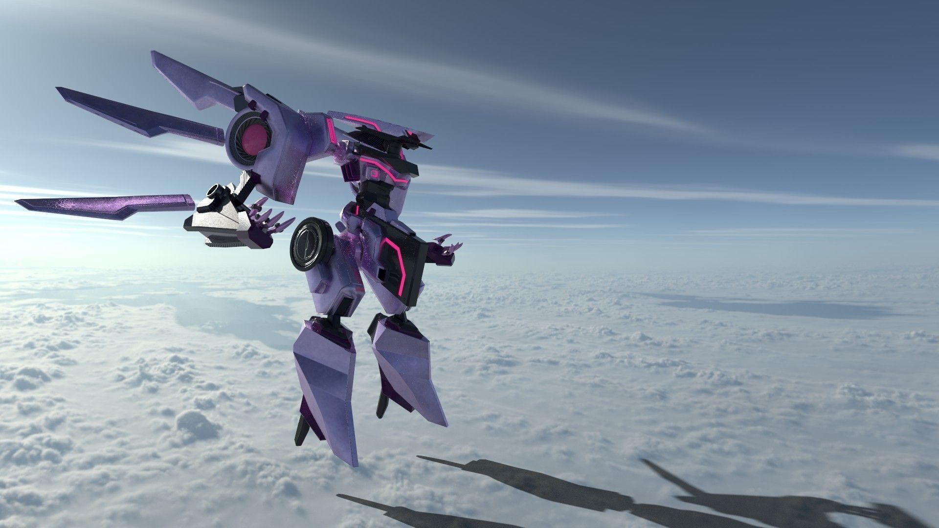 Sci-Fi Character 3D model_1