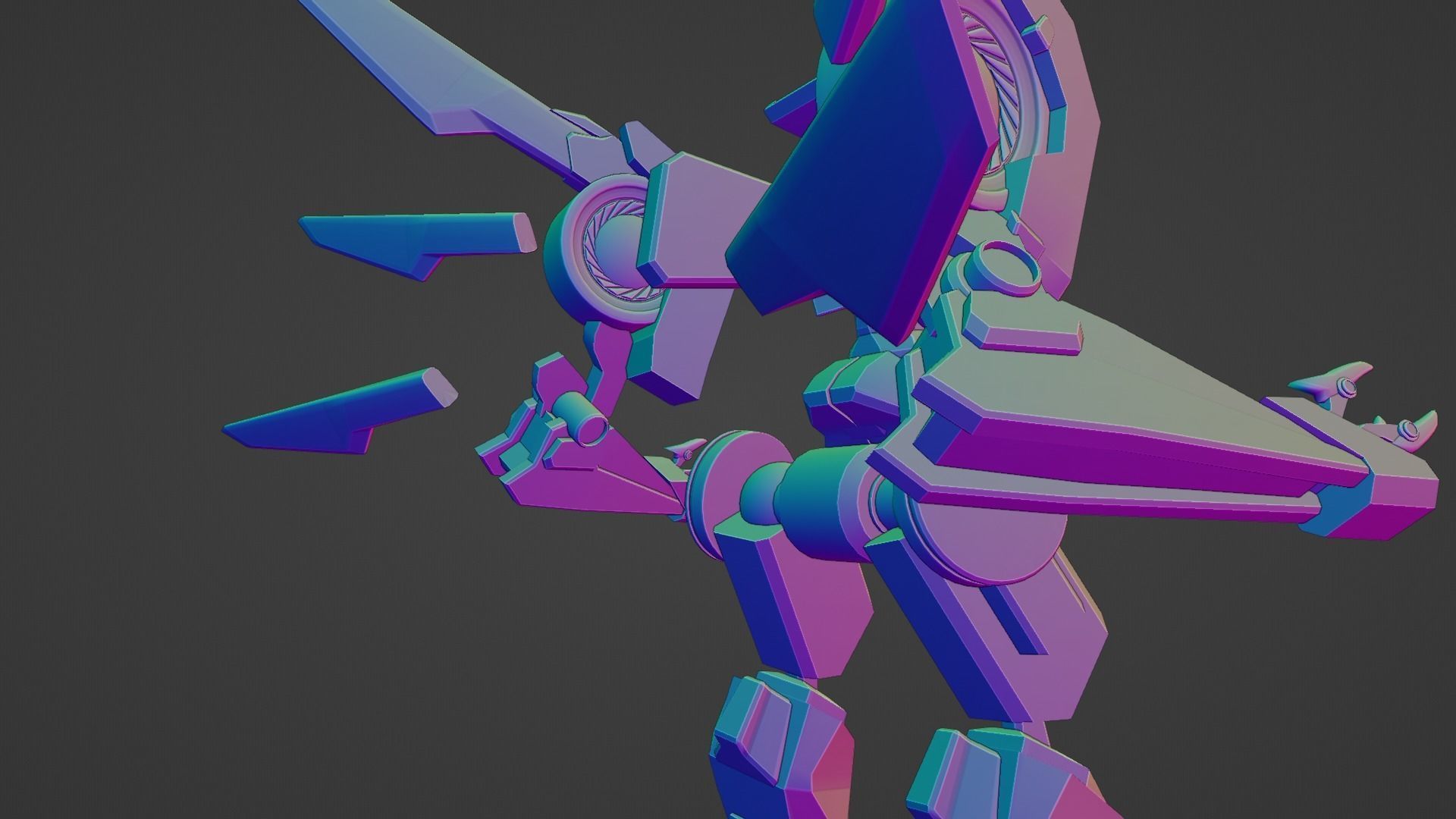 Sci-Fi Character 3D model_36