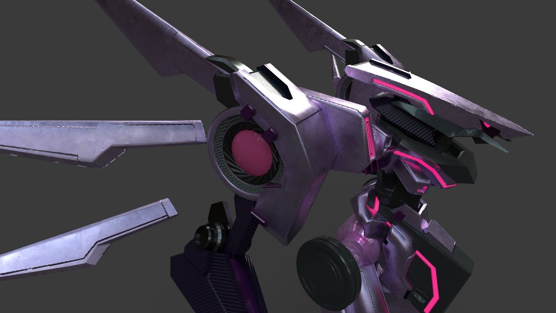 Sci-Fi Character 3D model_50