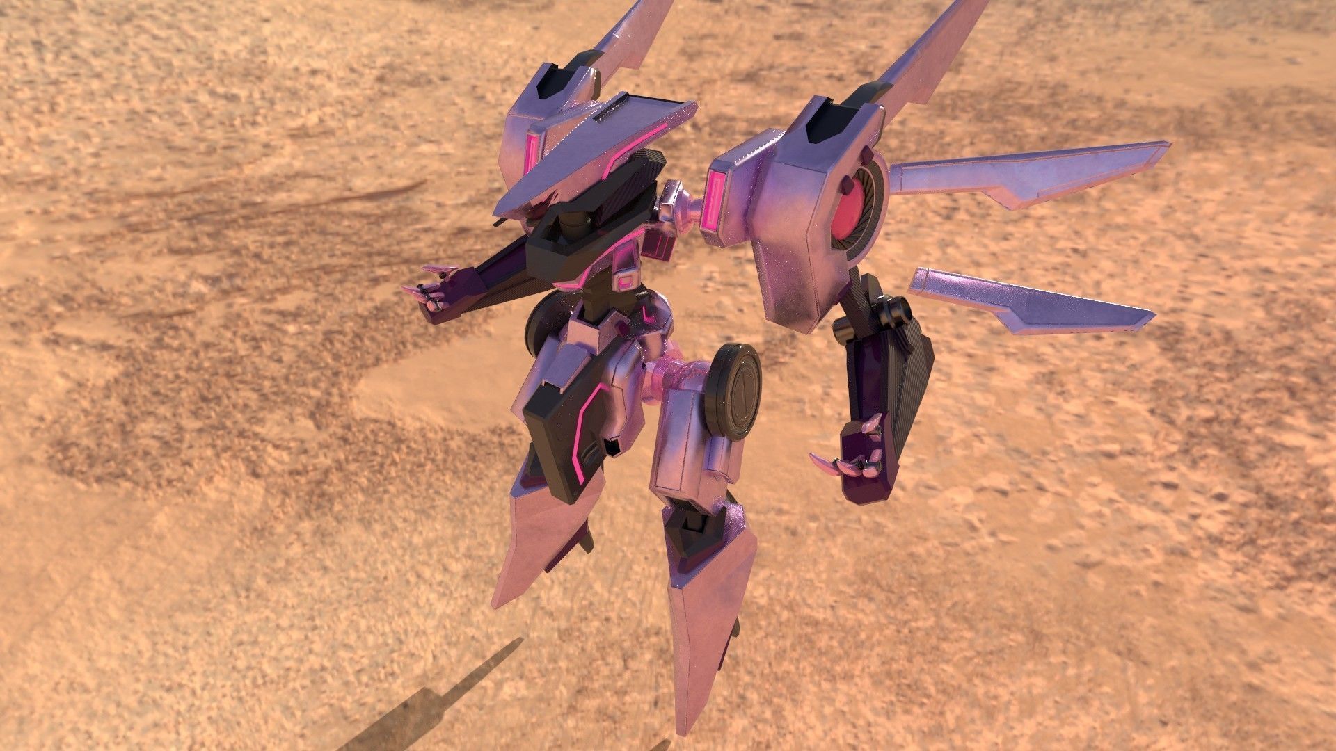 Sci-Fi Character 3D model_5