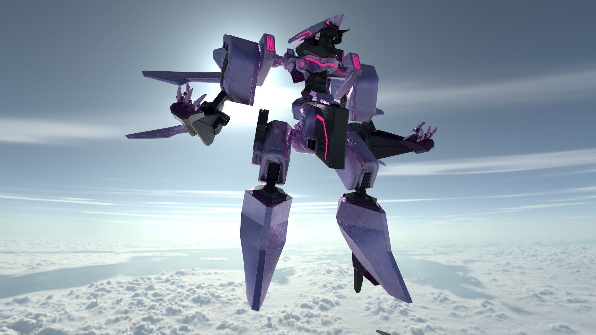 Sci-Fi Character 3D model_8