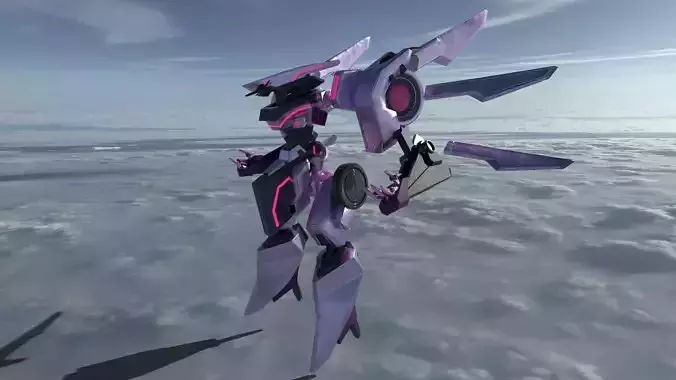 Sci-Fi Character 3D model