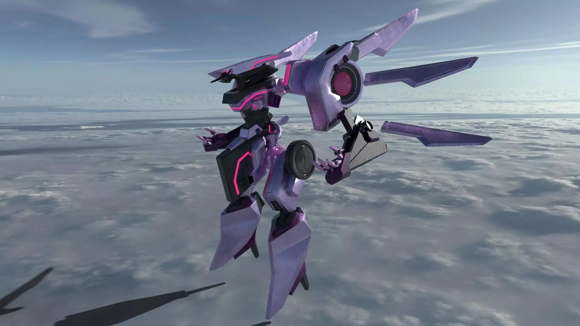 Sci-Fi Character 3D model_0