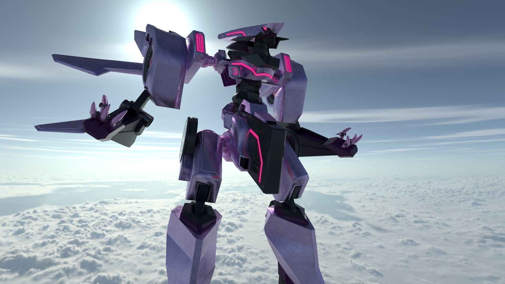 Sci-Fi Character 3D model_2