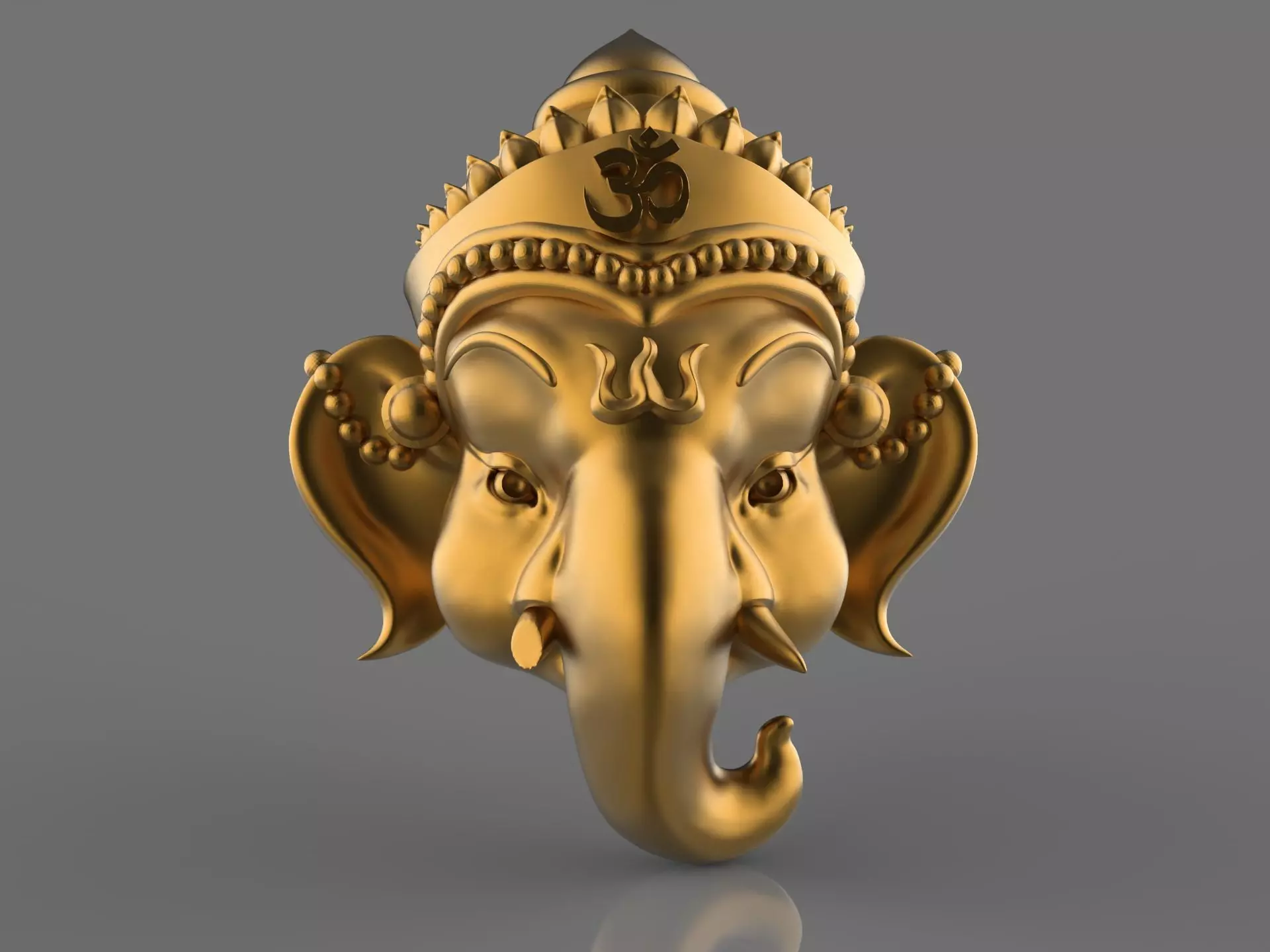 ganesha head for 3d print 3D print model_0