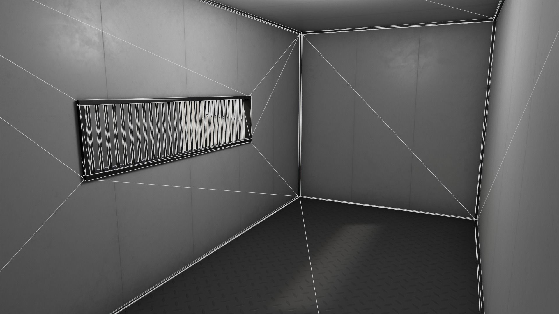 PBR Container House CB and Shed House C 3D Model Collection_24