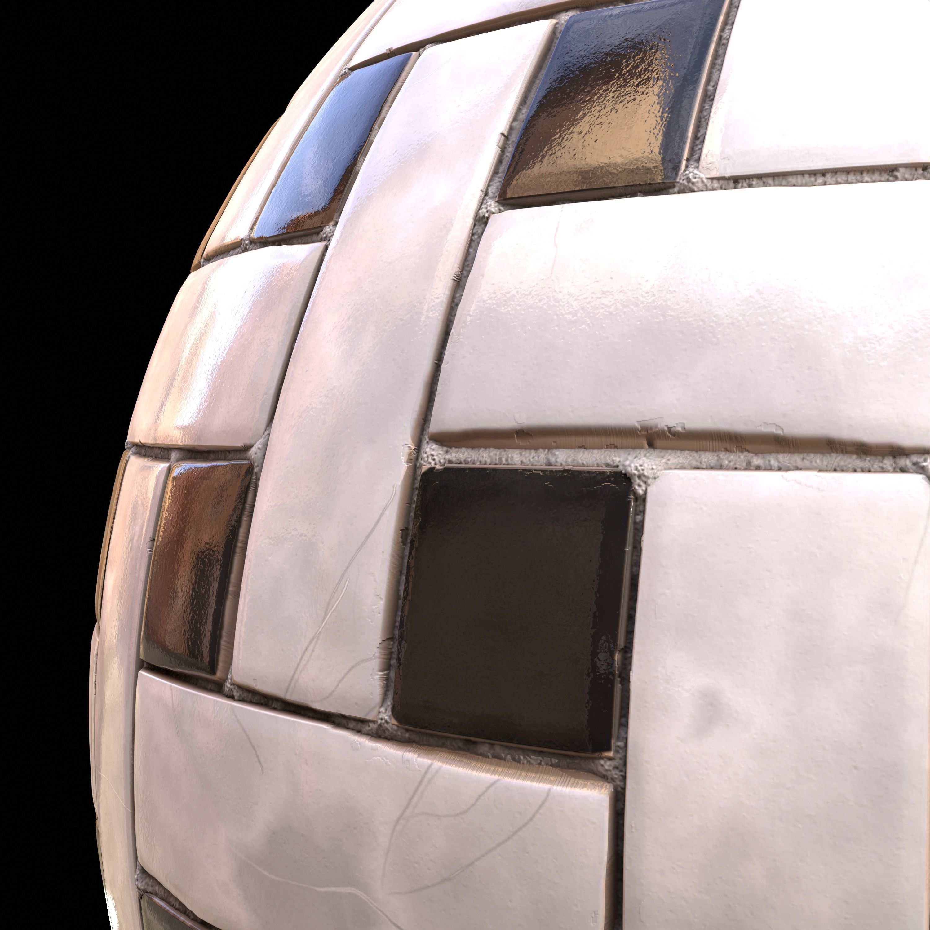 checkerboard tile PBR texture 005 Texture_6