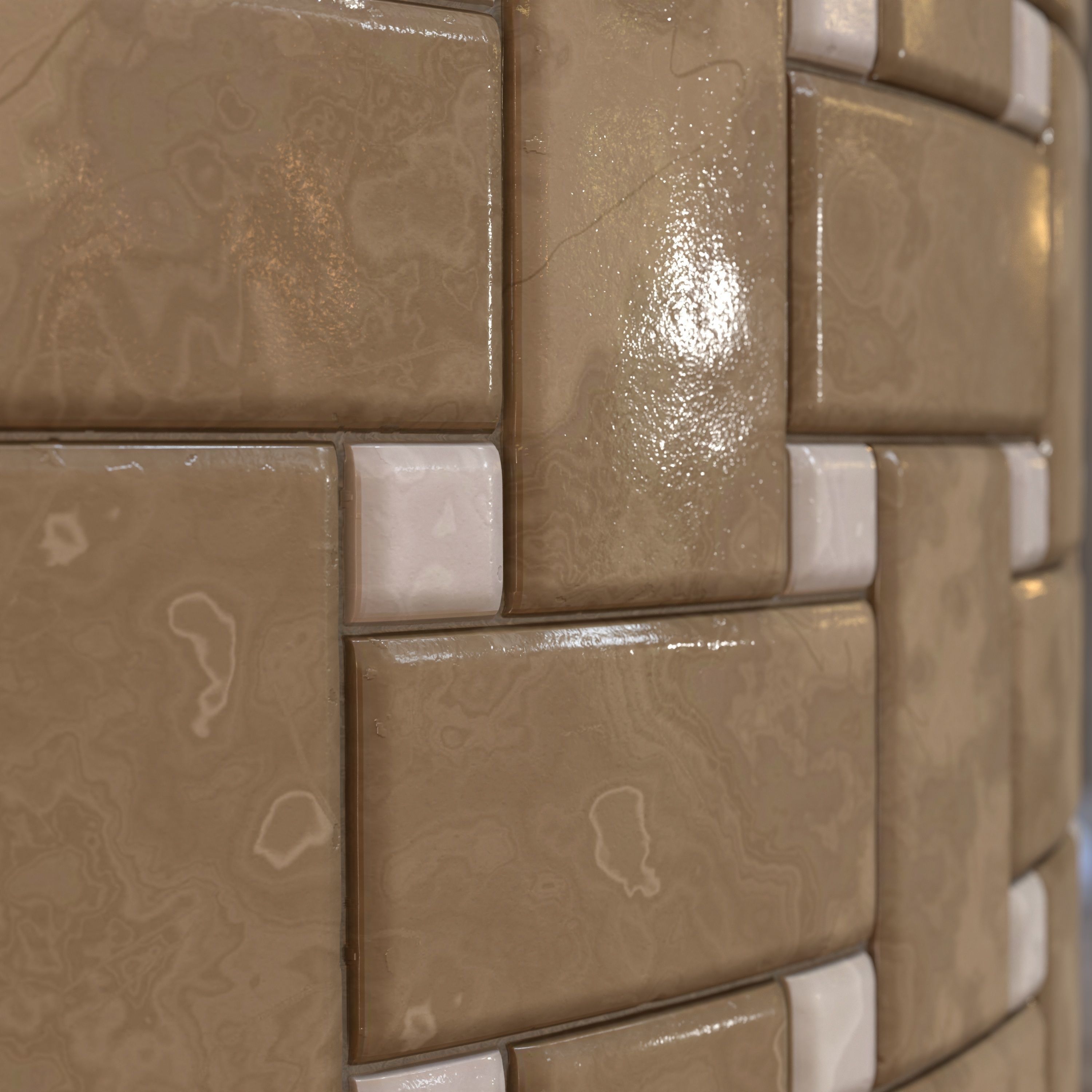 checkerboard tile PBR texture 005 Texture_18