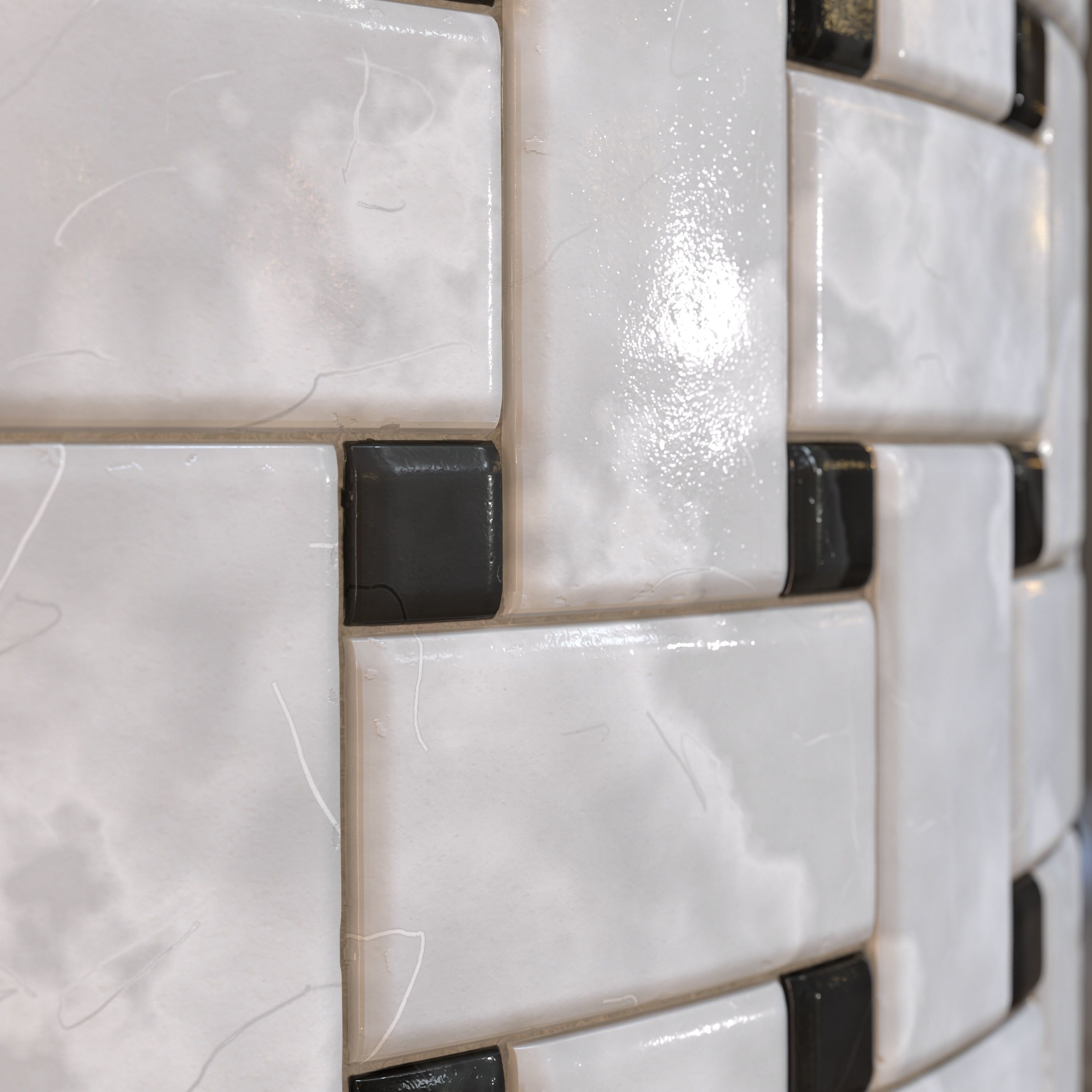 checkerboard tile PBR texture 005 Texture_16