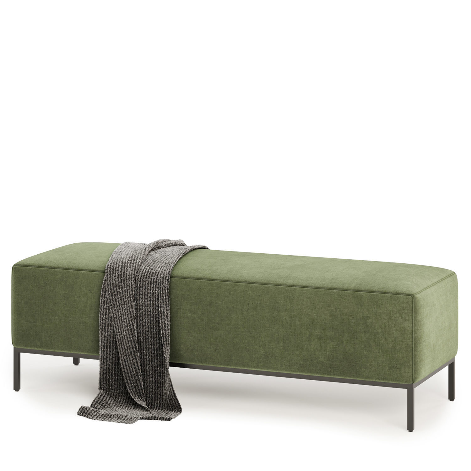 miller bench 3D model_2