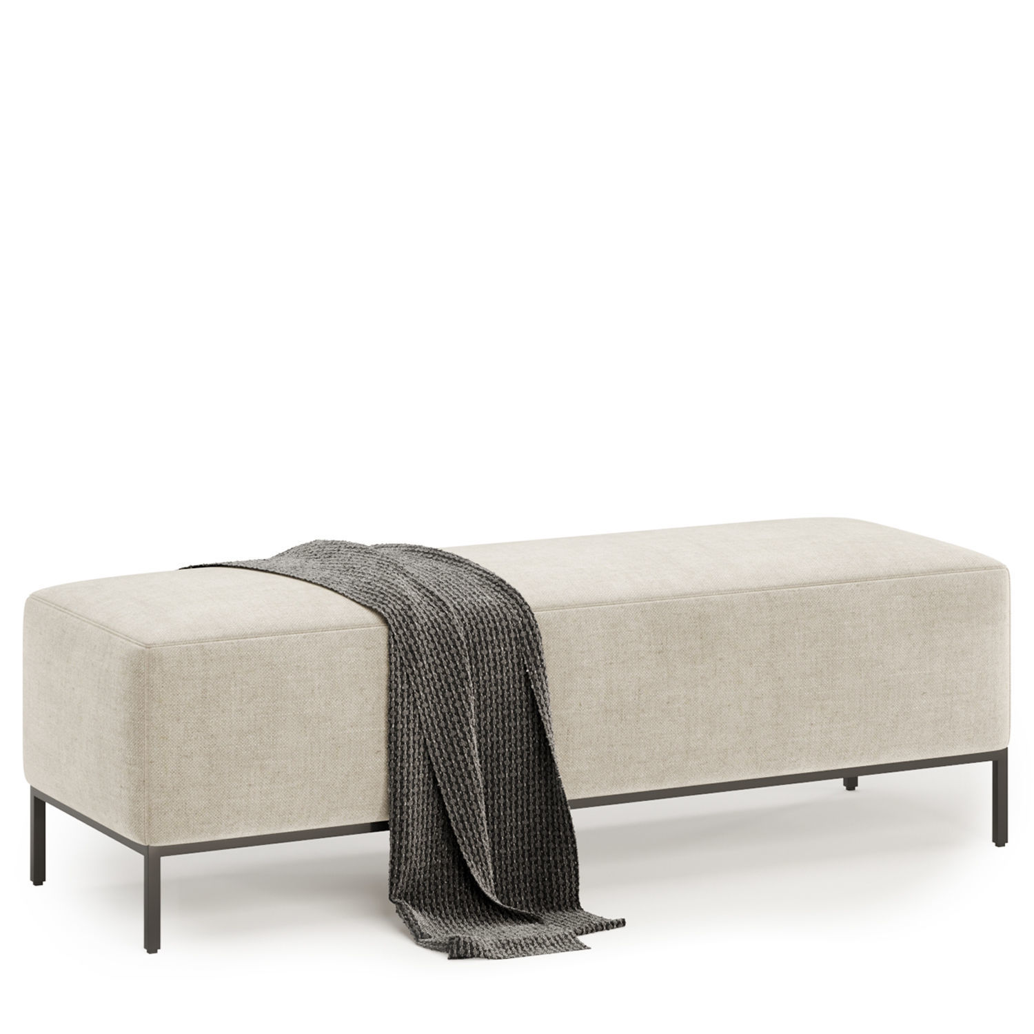 miller bench 3D model_1