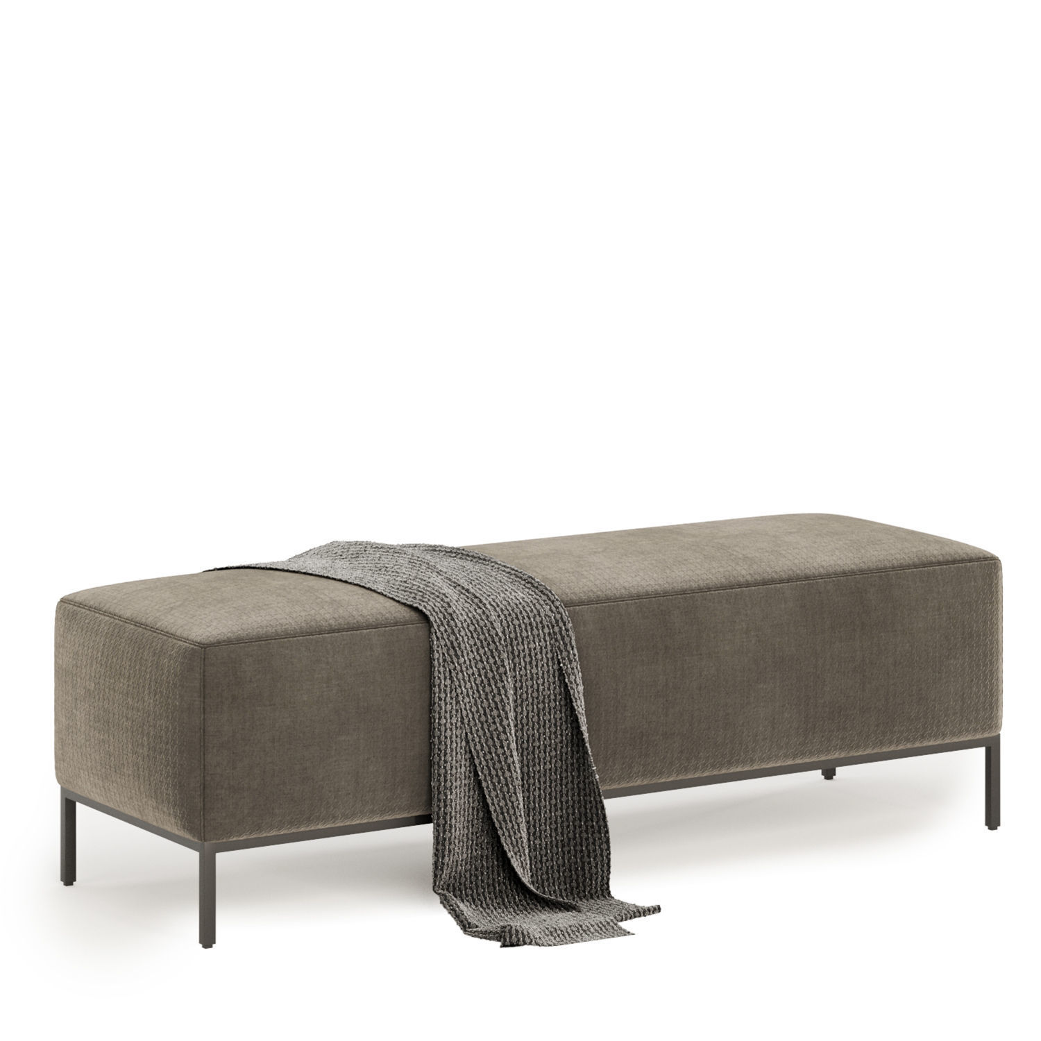 miller bench 3D model_3