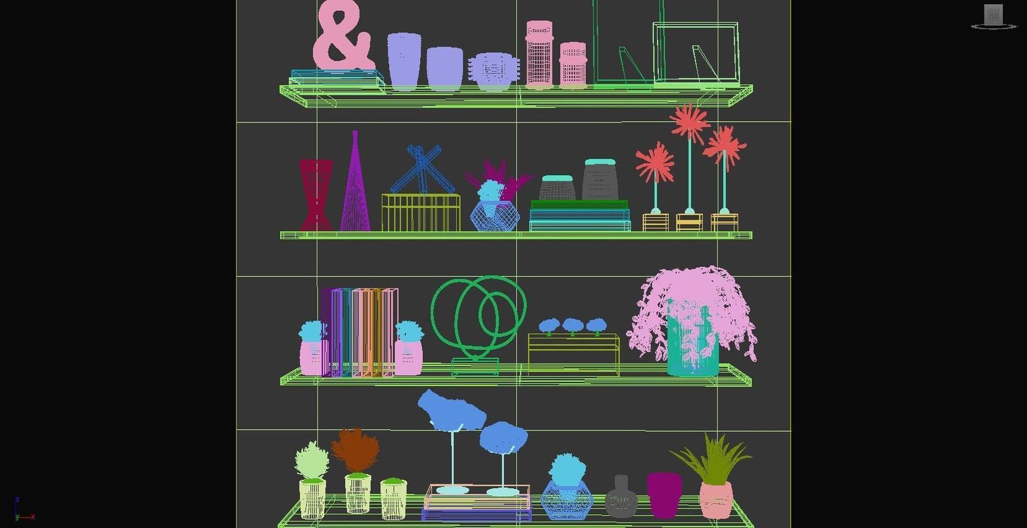 decorative decoration Modern 3D model_6