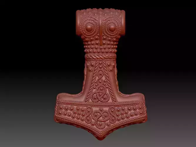  Anchor Pendant 3D print model