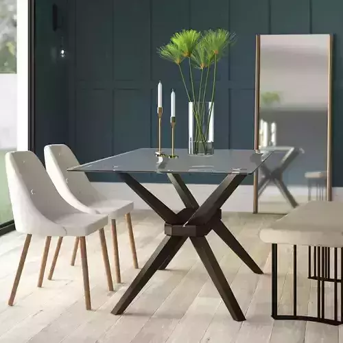 Catuy Glass Dining Table