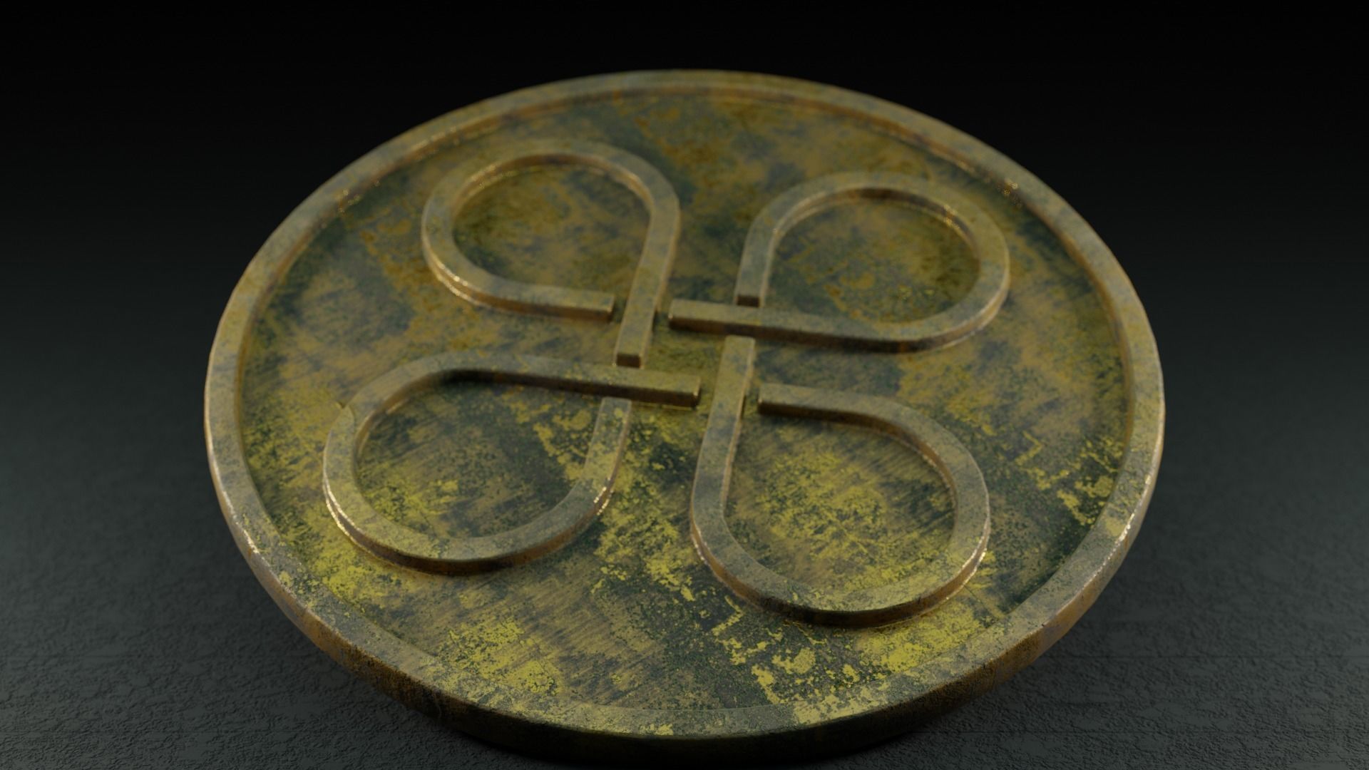 Celtic Coin Collection pt1 Low-poly 3D model_14