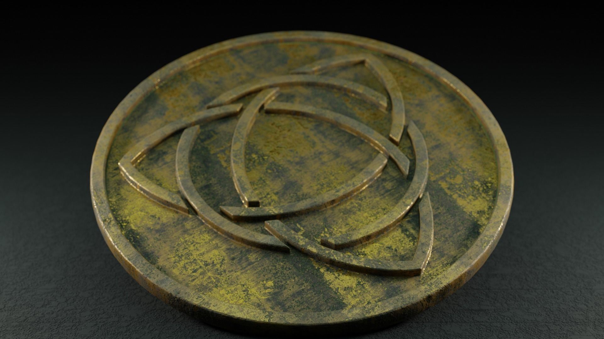 Celtic Coin Collection pt1 Low-poly 3D model_17