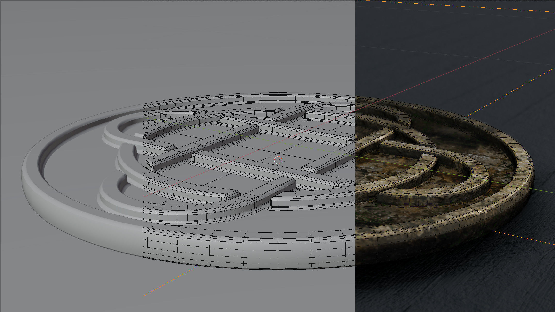 Celtic Coin Collection pt1 Low-poly 3D model_24