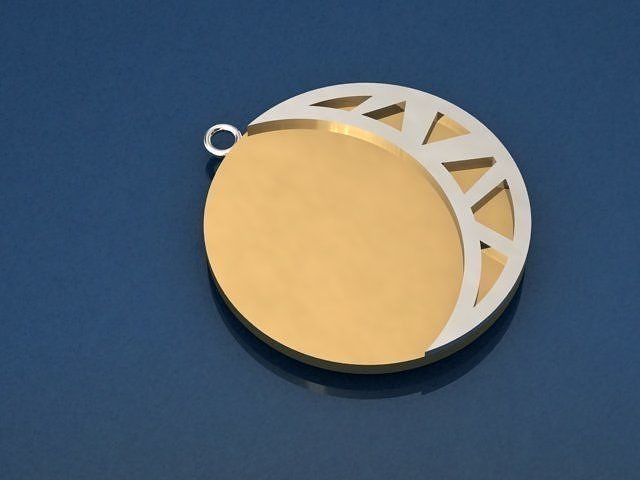 Celestial Harmony Necklace 3D print model