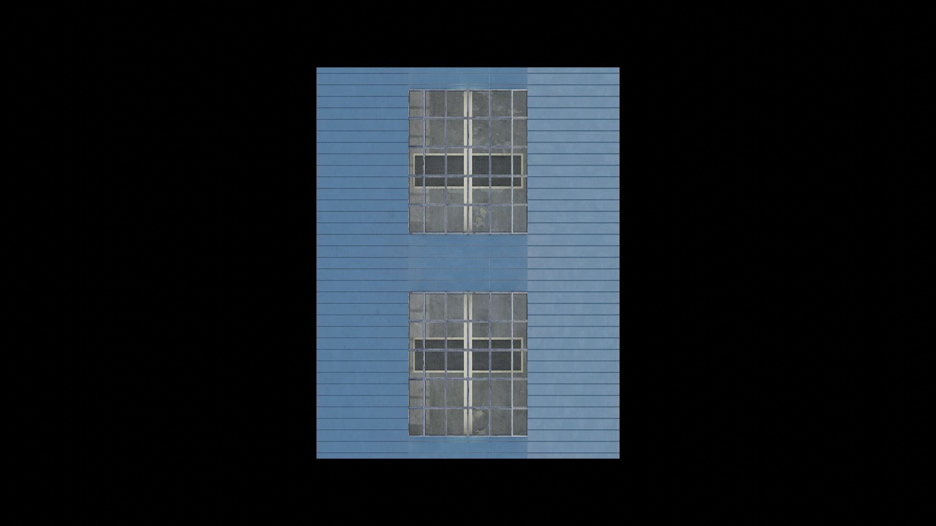 Car Garage Autoservice Building Low-poly 3D model_8