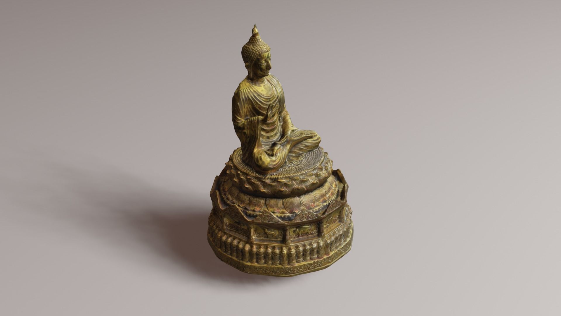 Buddha 33 3D print model_14