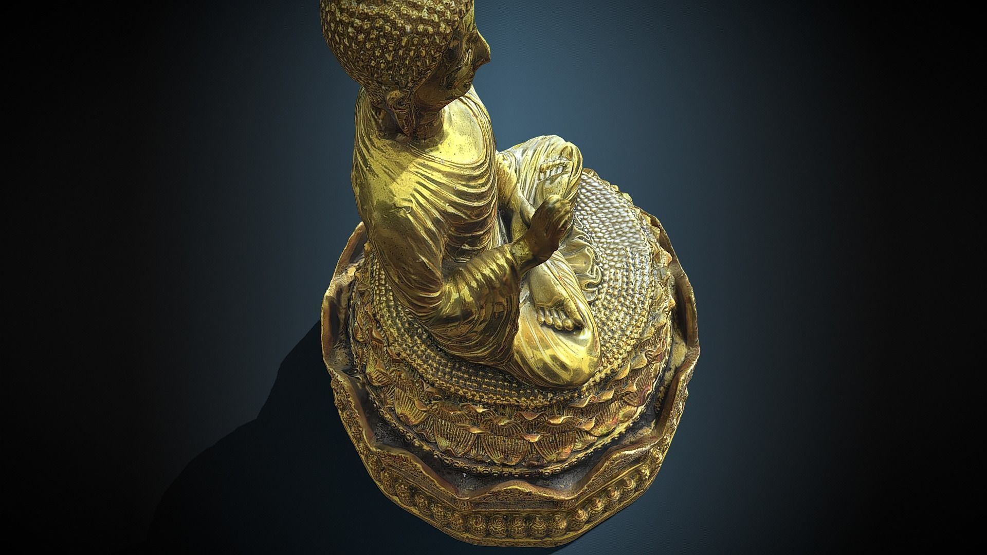 Buddha 33 3D print model_6