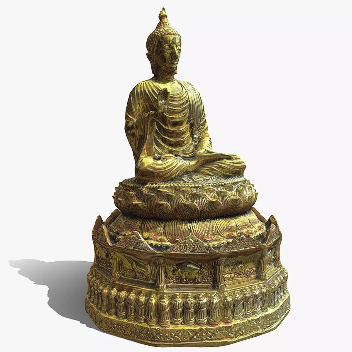 Buddha 33 3D print model_0