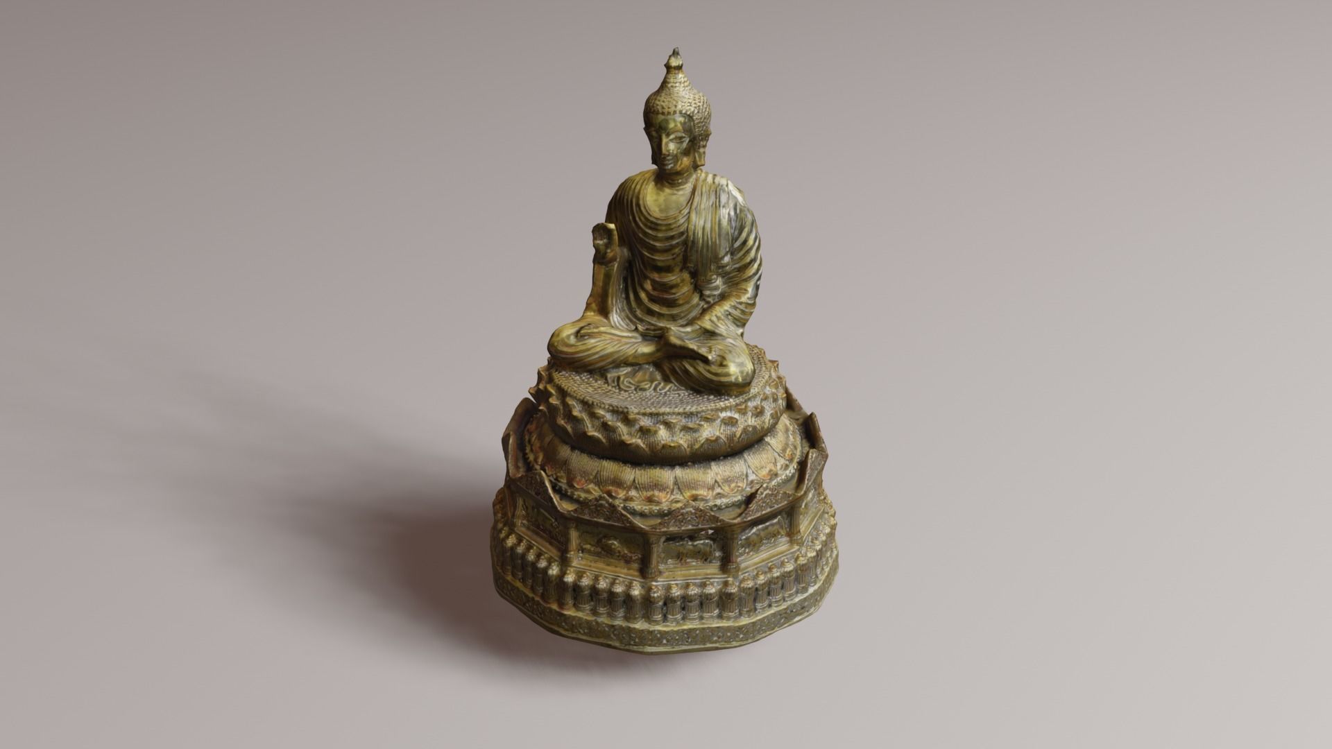 Buddha 33 3D print model_30