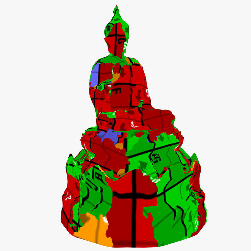 Buddha 33 3D print model_8