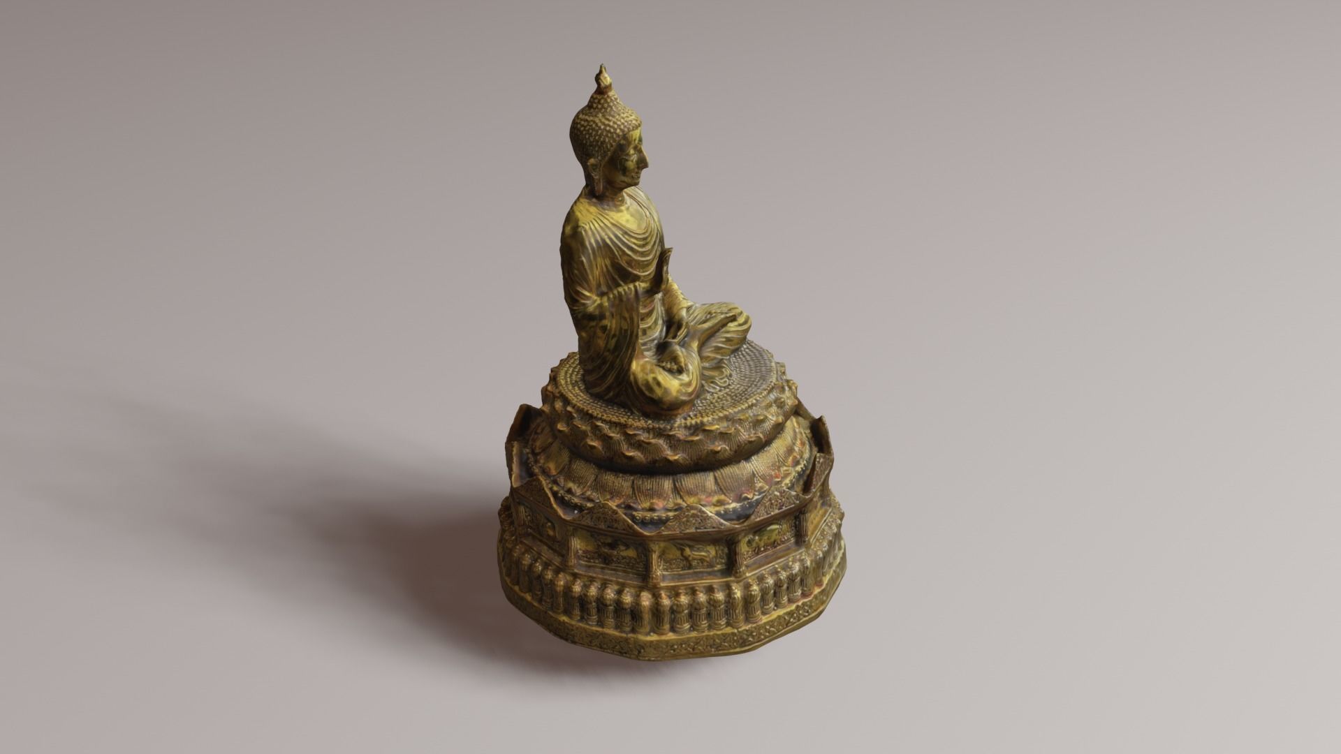 Buddha 33 3D print model_15