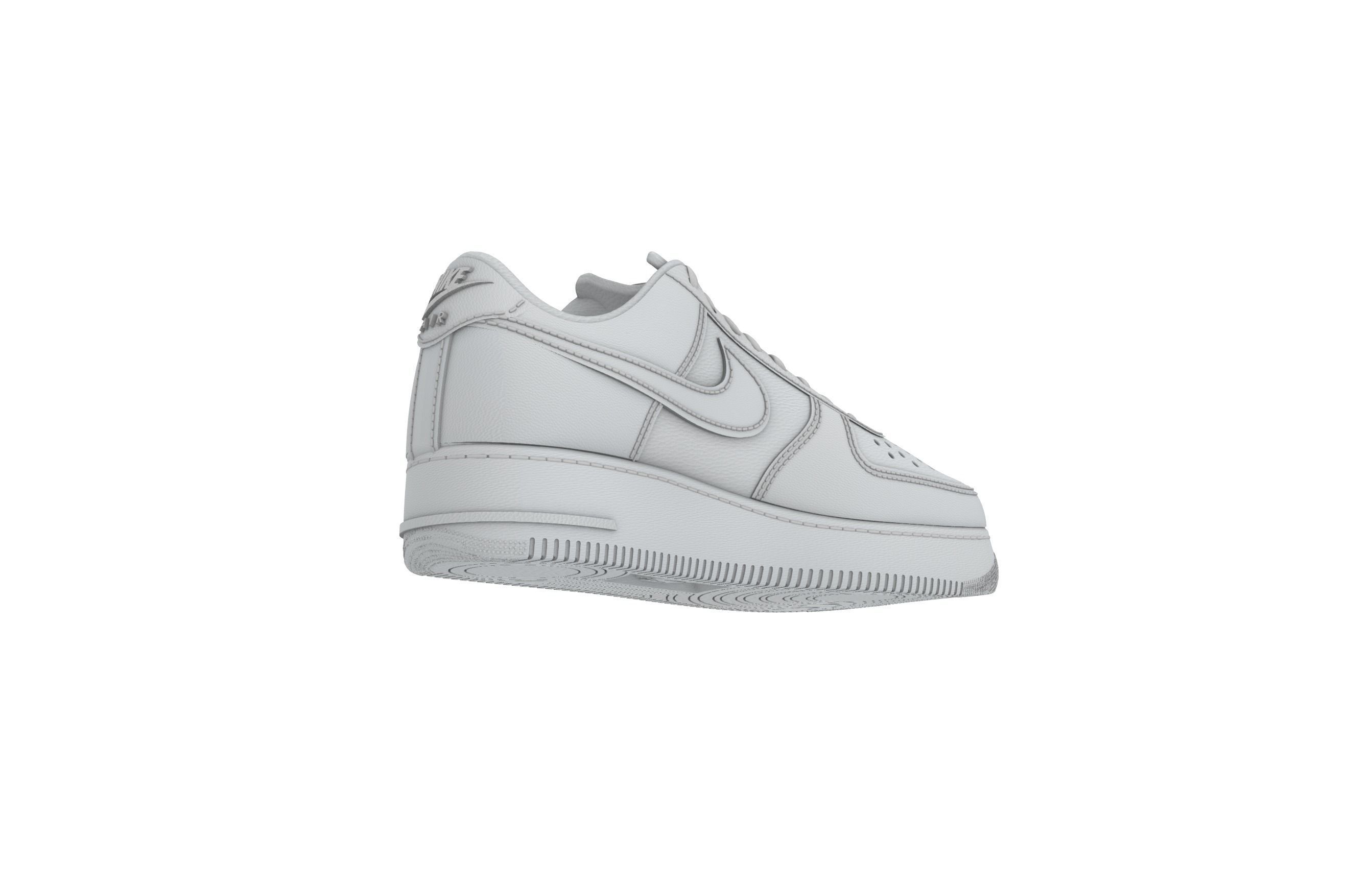Nike Air Force 1 3D print model 3D print model_2