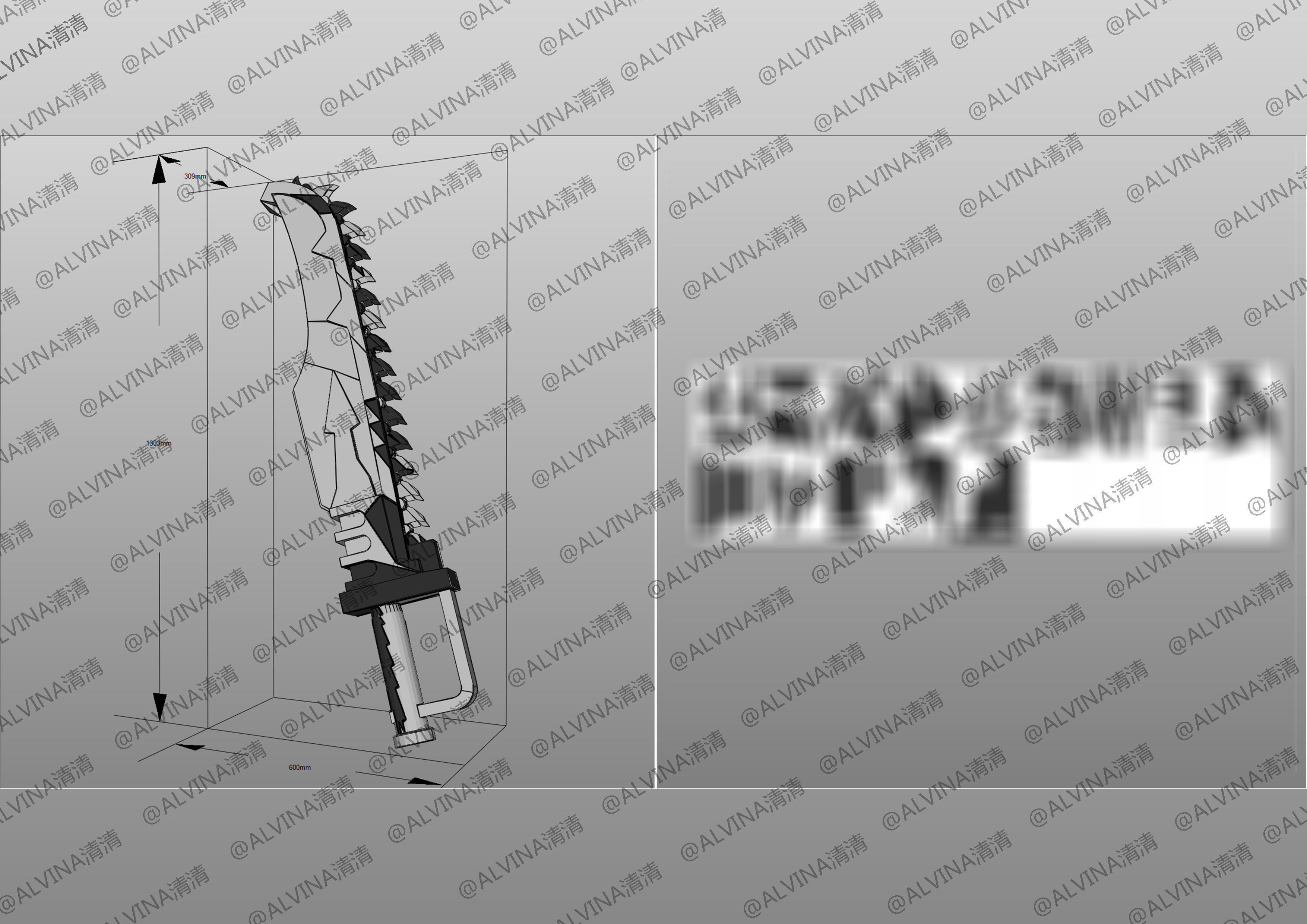 Incarnation - MU-2 Heavy Duty Mecha Armor - DIY Cosplay Pepakura Low-poly 3D model_30