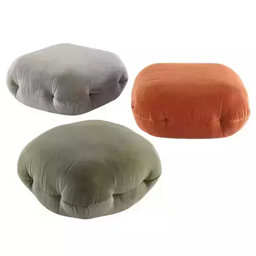Pouf LXZ06 Unda by Leolux Lx 3D model