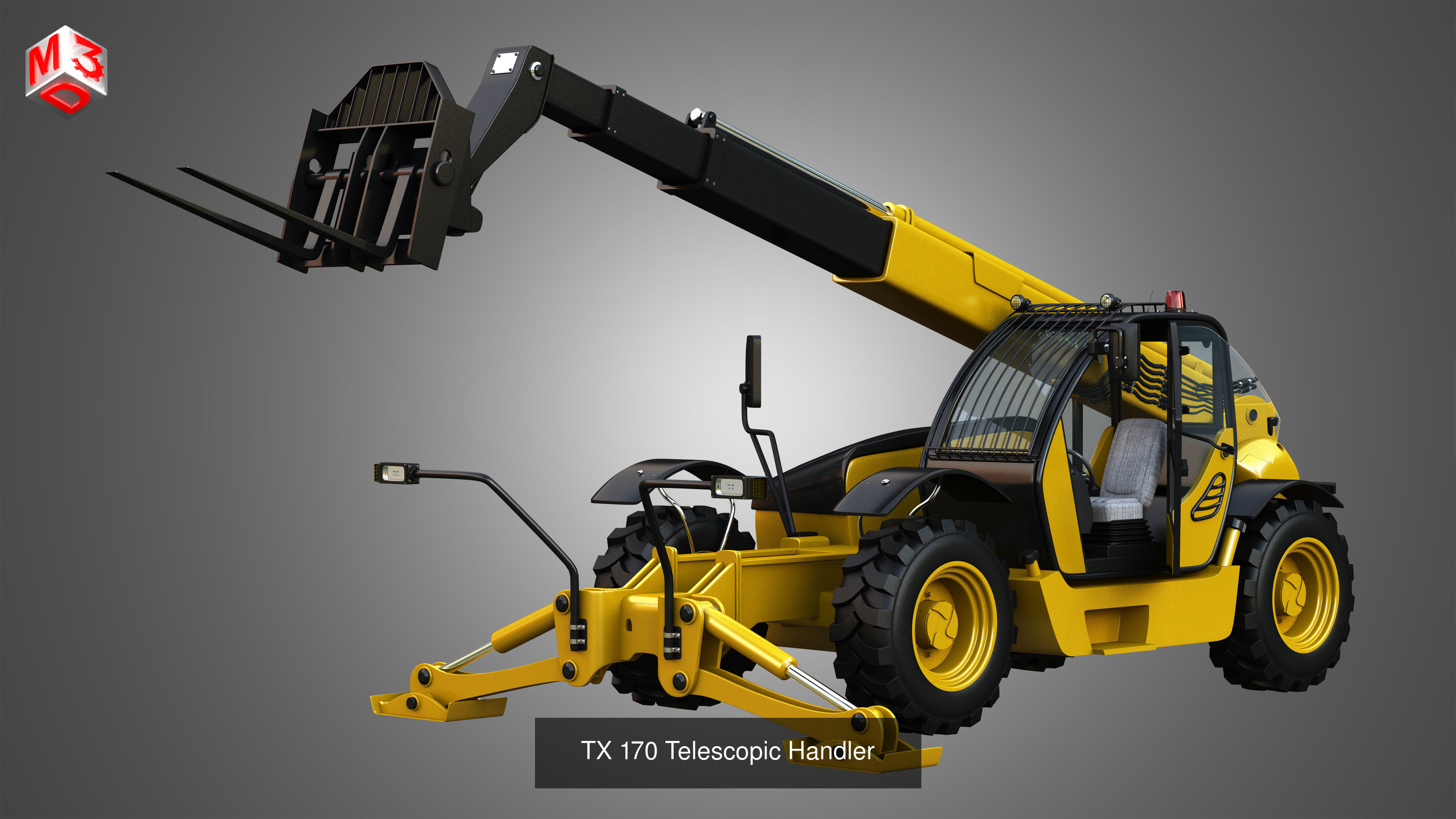 Construction Vehicle Package - 1 3D Model Collection_20