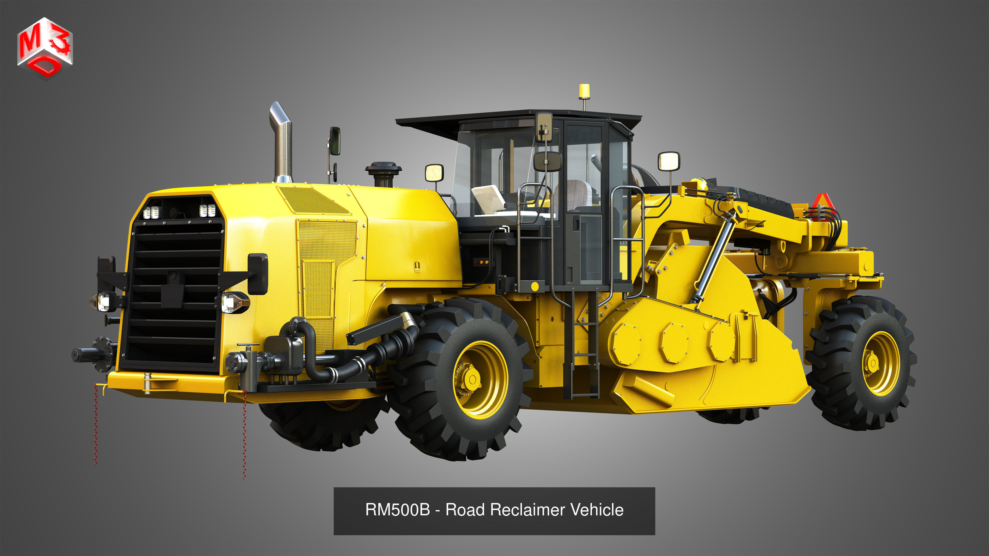 Construction Vehicle Package - 1 3D Model Collection_16