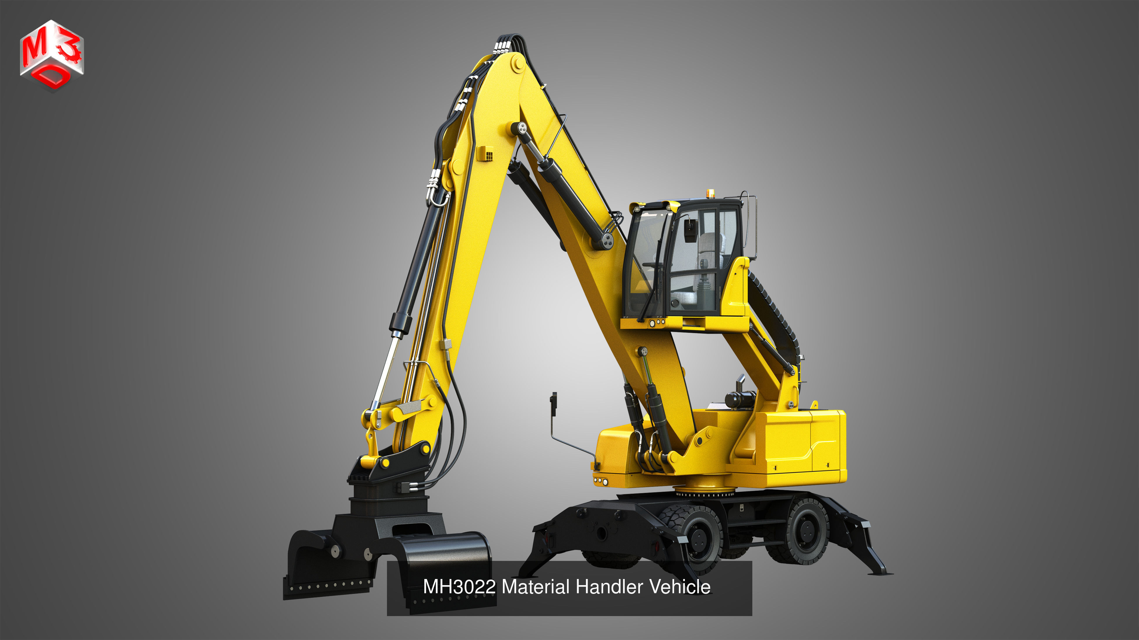 Construction Vehicle Package - 1 3D Model Collection_19