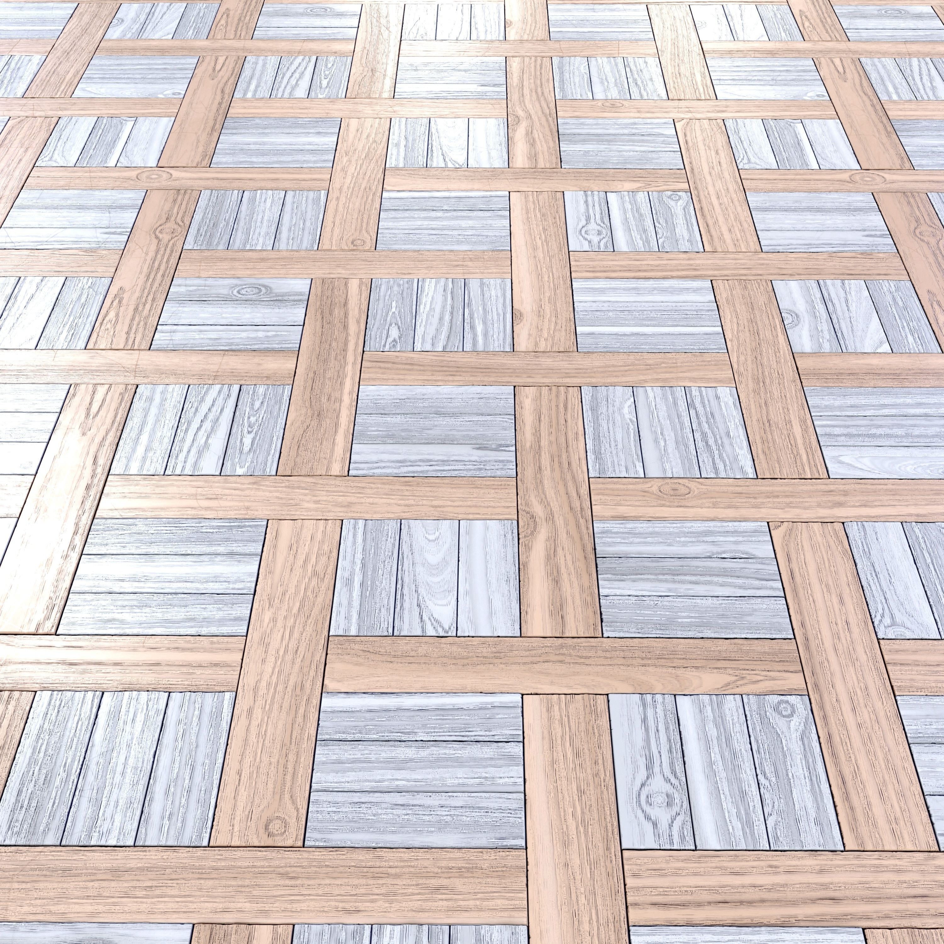 wooden parquet tile PBR Texture 006 Texture_7