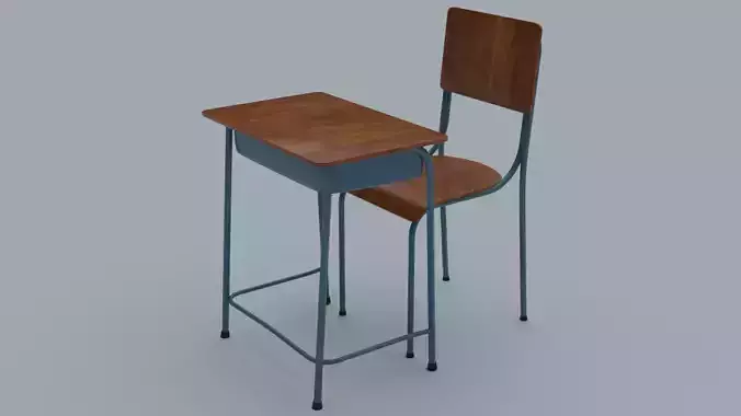 Classroom Chair and Desk