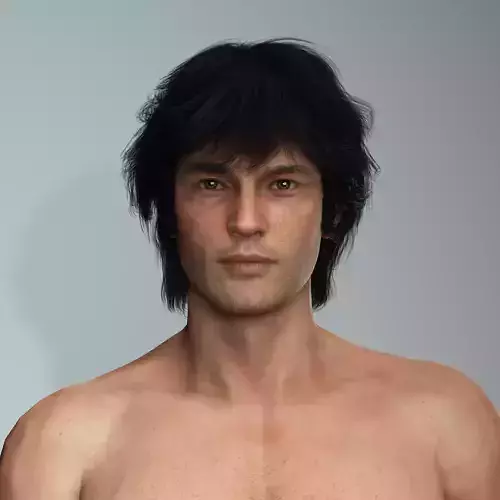 Timmy-Male Character and Jacket 3D model Timmy-Male Character and Jacket 3D model