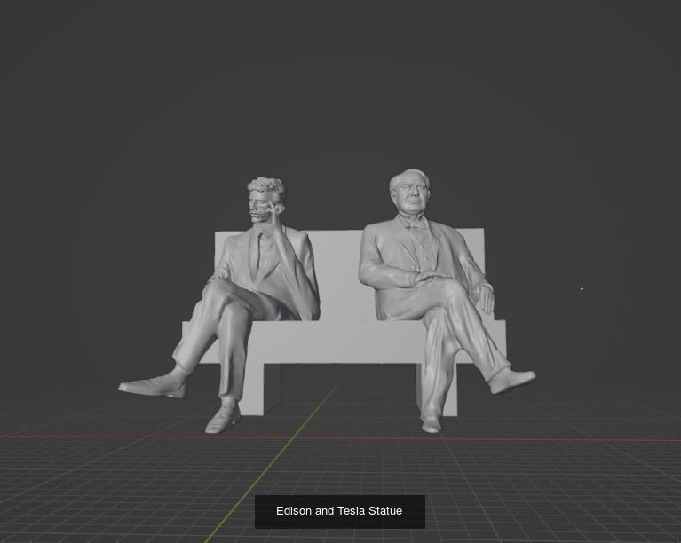 Scientists Statues Collection _8