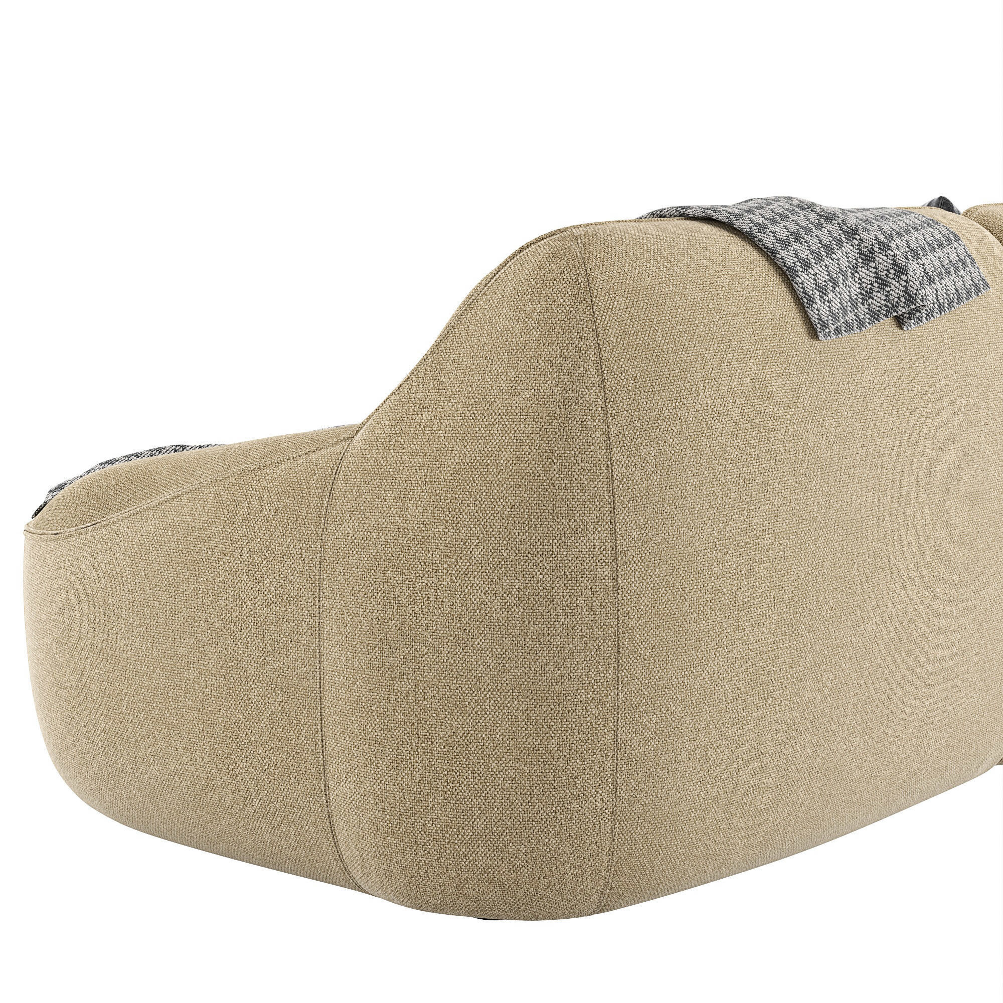 Sofa LXR26 Nivti 2 Seater by Leolux Lx 3D model_5