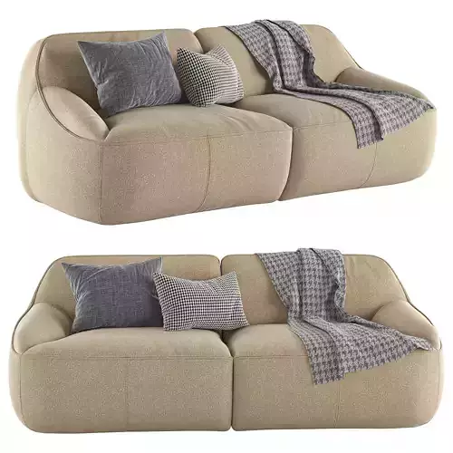 Sofa LXR26 Nivti 2 Seater by Leolux Lx