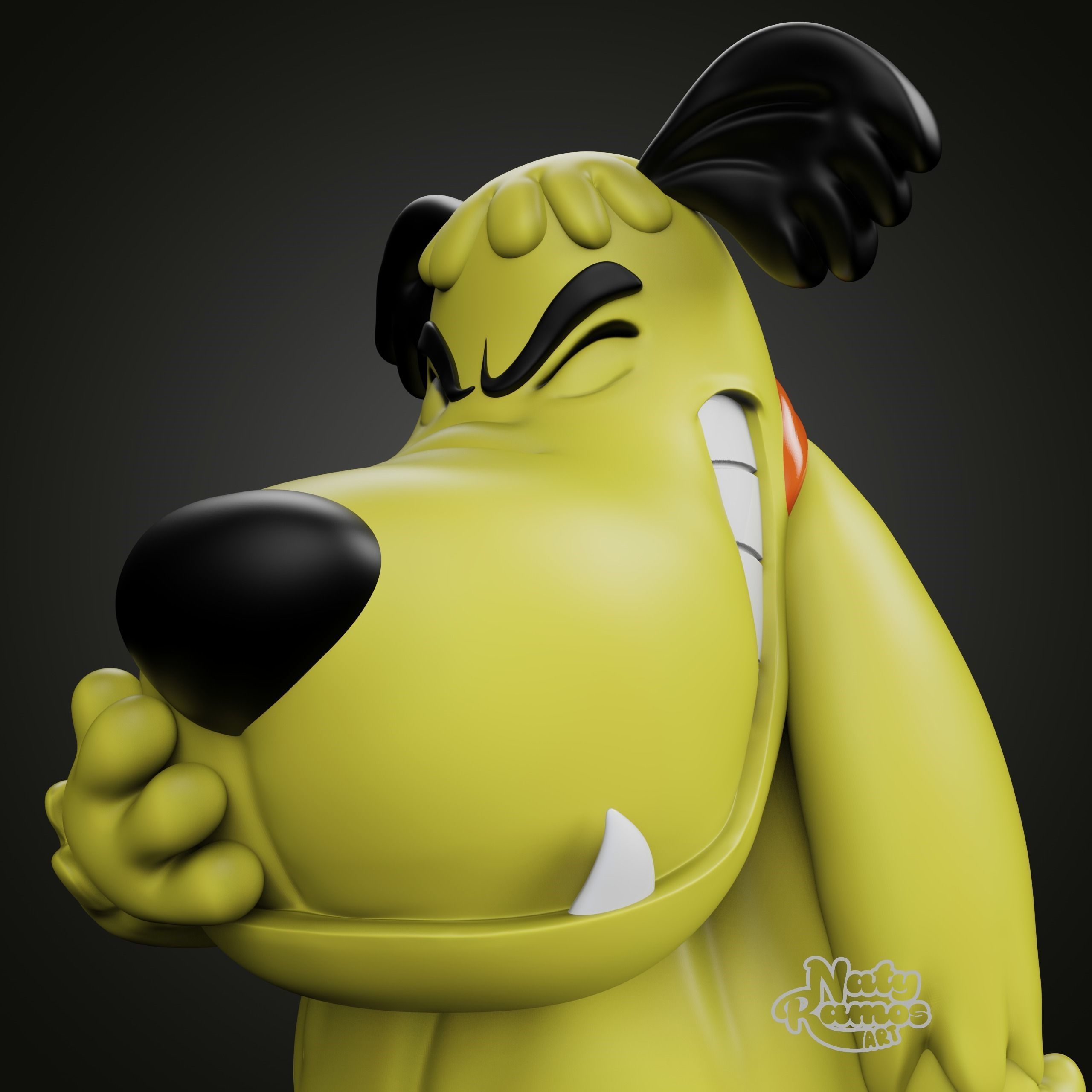 MUTTLEY 3D print model_5